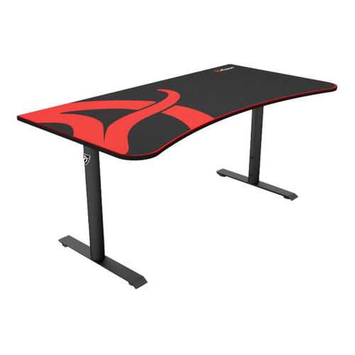 Компьютерный стол Arozzi Arena Gaming Desk/Черно-красный МДФ/Черный металл в Шатура