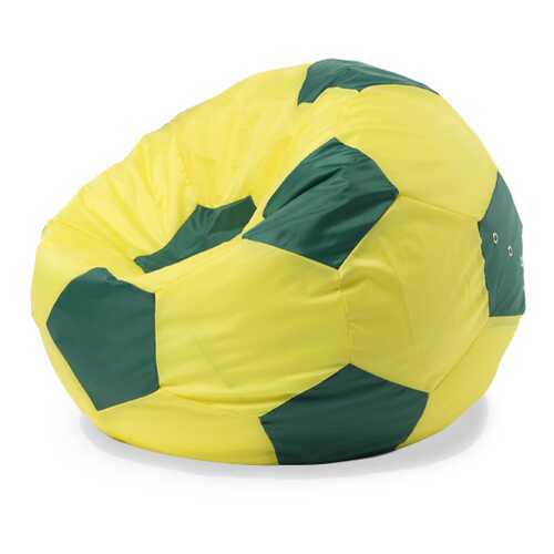 Комплект чехлов Кресло-мешок мяч XXL, Оксфорд Желтый и зеленый в Шатура