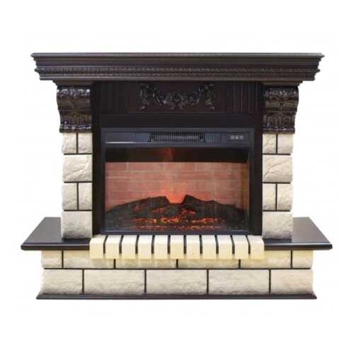 Современный камин для загородного дома Real-Flame Gracia 25'5/24 AO с очагом Irvine 24 в Шатура