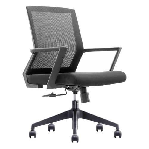 Офисное кресло College CLG-432 MBN/Сиденье ткань черная / спинка сетка черная в Шатура